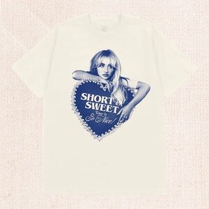 Short n' Sweet Heart Ivory Residency T-Shirt